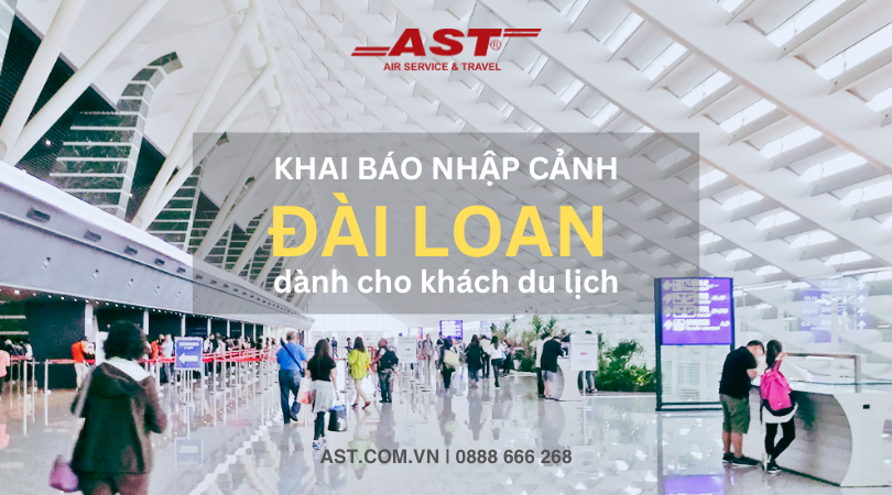 Khai bao nhap canh Dai Loan cho khach du lich